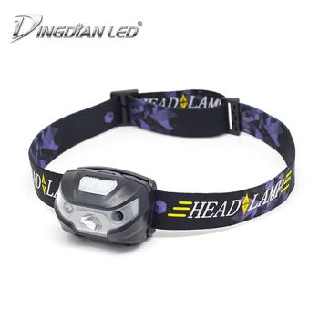 

DINGDIAN LED COB Head Torch USB Rechargeable Headlamp Body Motion Sensor Headlight Outdoor Camping Riding for Bike LED Head Lamp