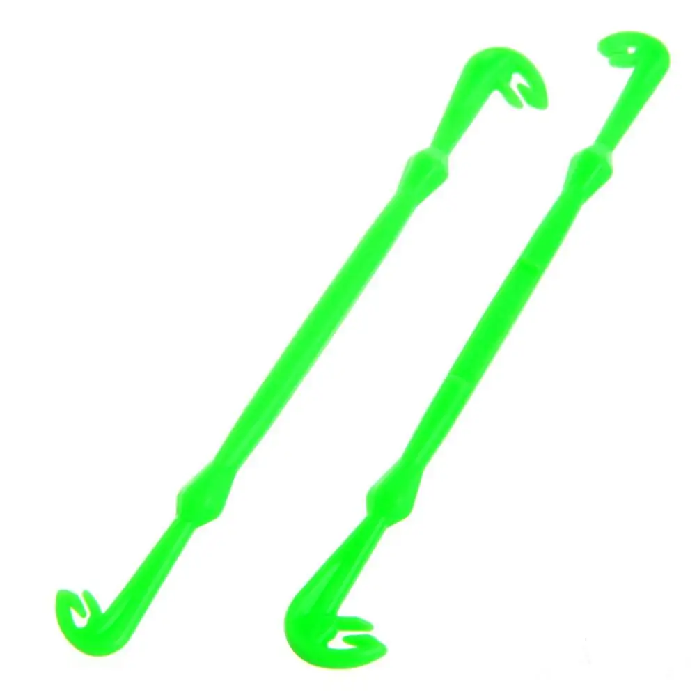 

2pcs Plastic Easy Hook Loop Tyer for Fly Fishing Hook Tools Disgorger Tool Tie Fast Knot Tying Tool Line Tier Kit