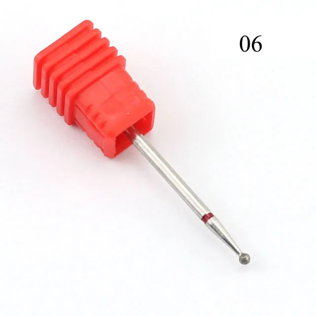 1PC Diamond Nail Drill Bit Milling Cutter For Manicure Electric Machine Cutticle Remove Files Nail Polish Burr Nail Art Tools - Цвет: 6