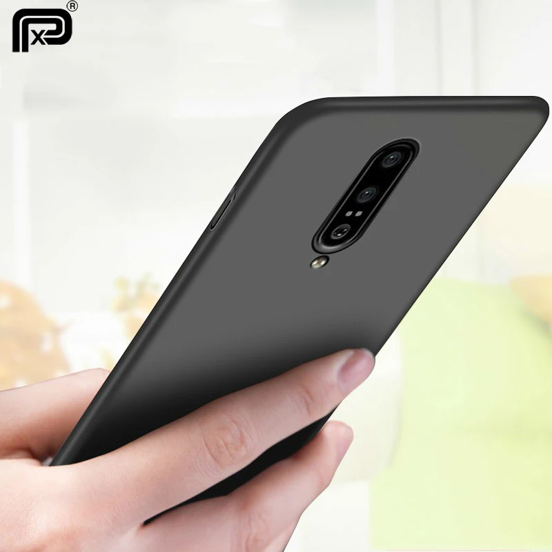 

For Oneplus 7 Pro Case Oneplus 7 Phone Case Soft Silicone Matte Slim Black Back Cover One plus 7 Pro Simple shockproof Fundas