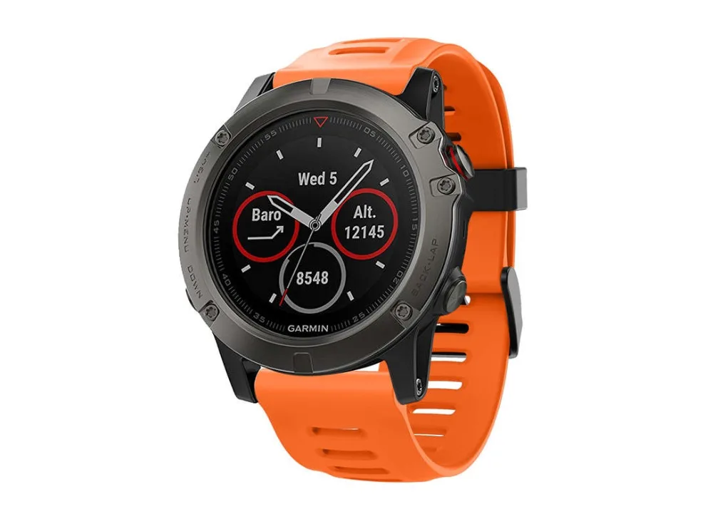 Ремешок для часов мягкий силиконовый ремешок для Garmin Fenix 5X/5X Plus сменный ремешок для Garmin Fenix 3/Fenix 3HR Ремешок Браслет