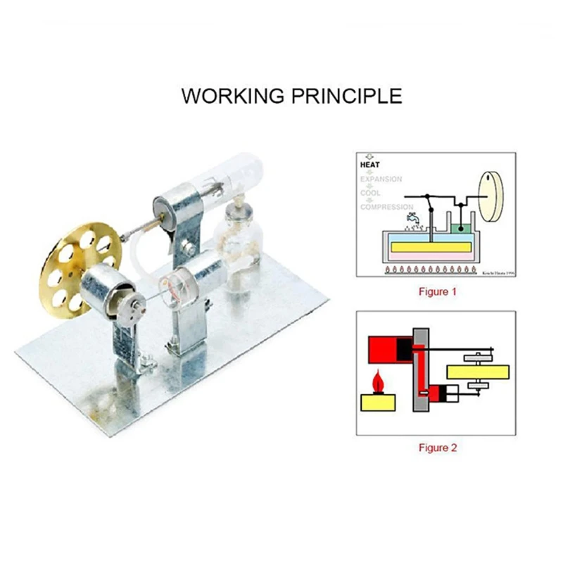

DIY Steam Engine Machine Physical Instrument Scientific Production Experimental Model Children Learning Education Toys