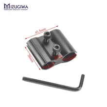 1 шт. тактический прицел ствол кольцо клип Прицельный телескоп зажим держатель охотничий пистолет фонарик Фонарь лазерный прицел держатель