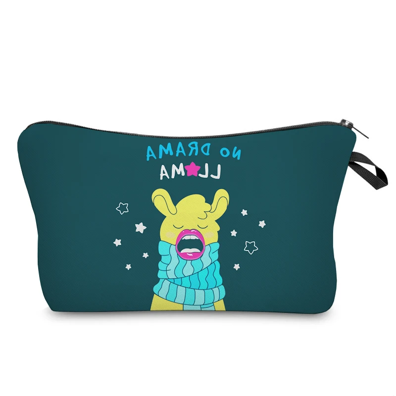 Jom Tokoy Cosmetic Organizer Bag Make Up Printing Llama Cosmetic Bag Fashion Women Brand Makeup Bag Hzb927 Jom Tokoy Cosmetic Organizer Bag Make Up Printing Llama Cosmetic Bag Fashion Women Brand Makeup Bag Hzb927