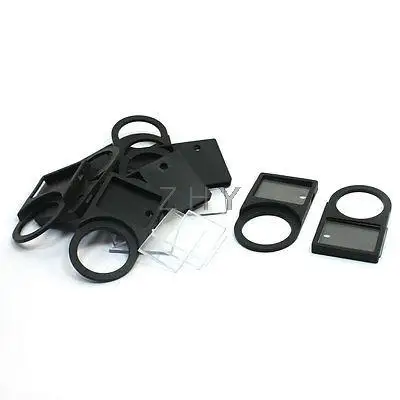 

10 Pcs Black Plastic Push button Switch Panel Label Frame Holder 22mm