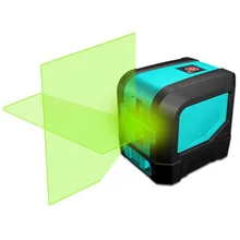 

Hot Sale Professional Horizontal And Vertical Green Laser Level Meter 2 Lines High performance Laser Level Nivel Instrument
