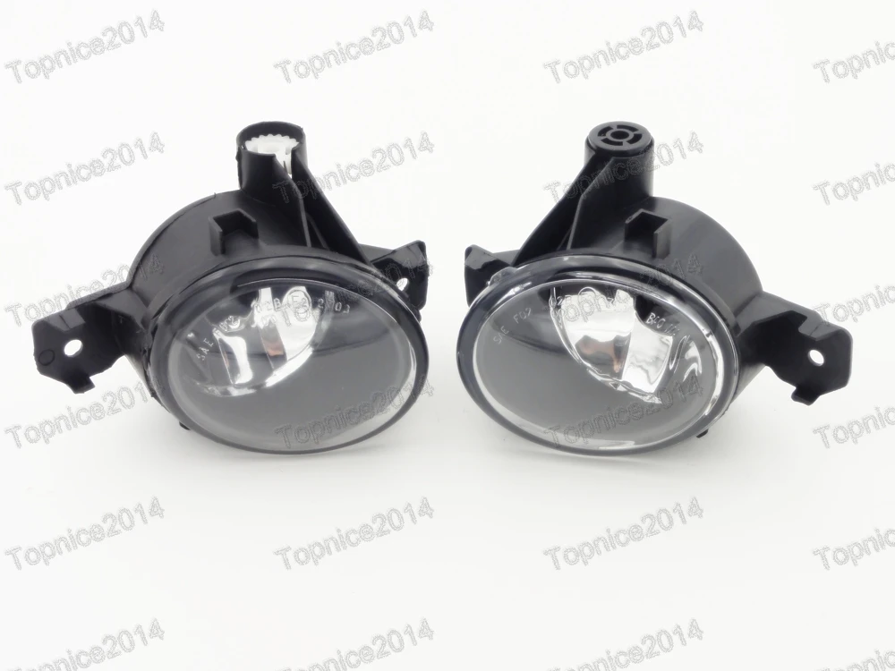 1Pair Front Bumper Fog Light Fog Lamps w o Bulb For BMW X5 E70 2007 2010