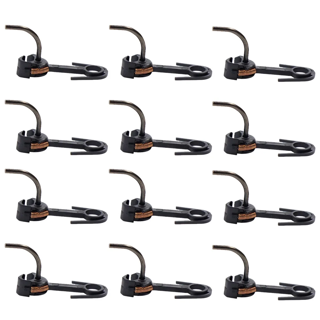 2/6/12Pcs 20mm E-Z Mate Magnetic Knuckle Couplers HO Scale Couplers for HO 1:87 Scale Model Trains and for Bachmann Train