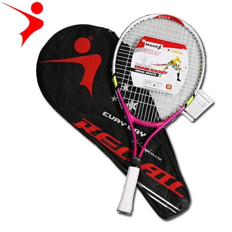 

High Quality Junior Tennis Racquet Raquette Training Racket for Kids Youth Childrens Tennis Rackets with Carry Bag Hot