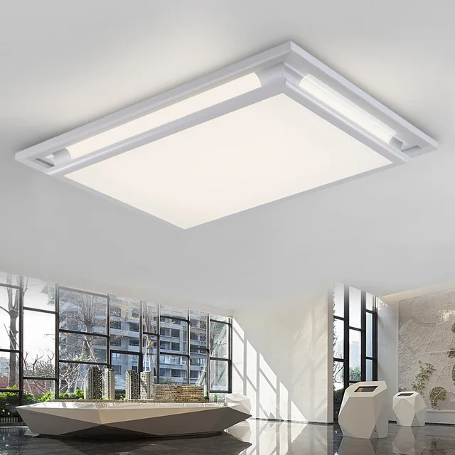 Creative Square Led Ceiling Lights For Living Room Bedroom Creative Square Led Ceiling Lights For Living Room Bedroom Lamp Bright Light Fixture