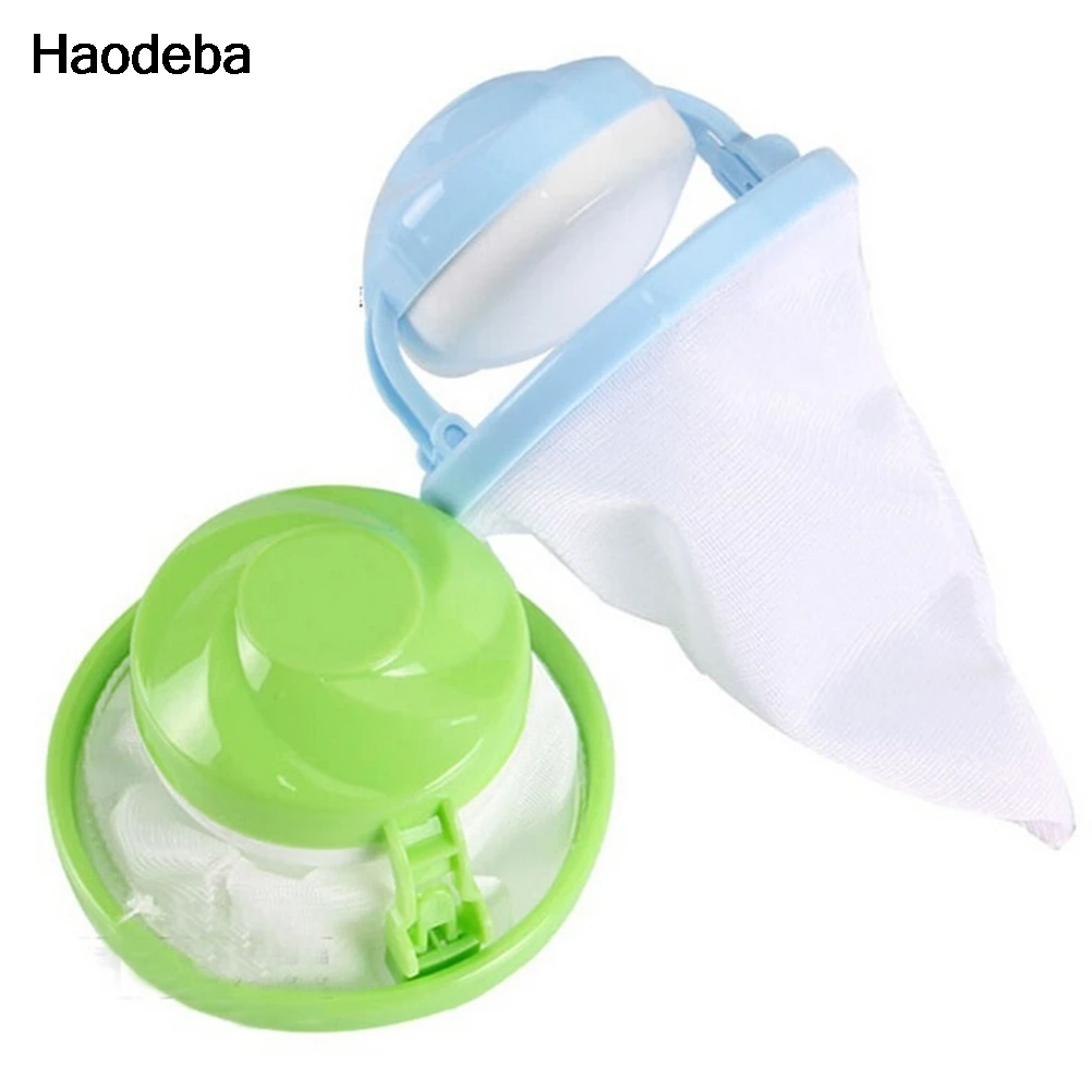Haodeba Mesh Filter Bag Floating Style Washing Machine Wool Filtration