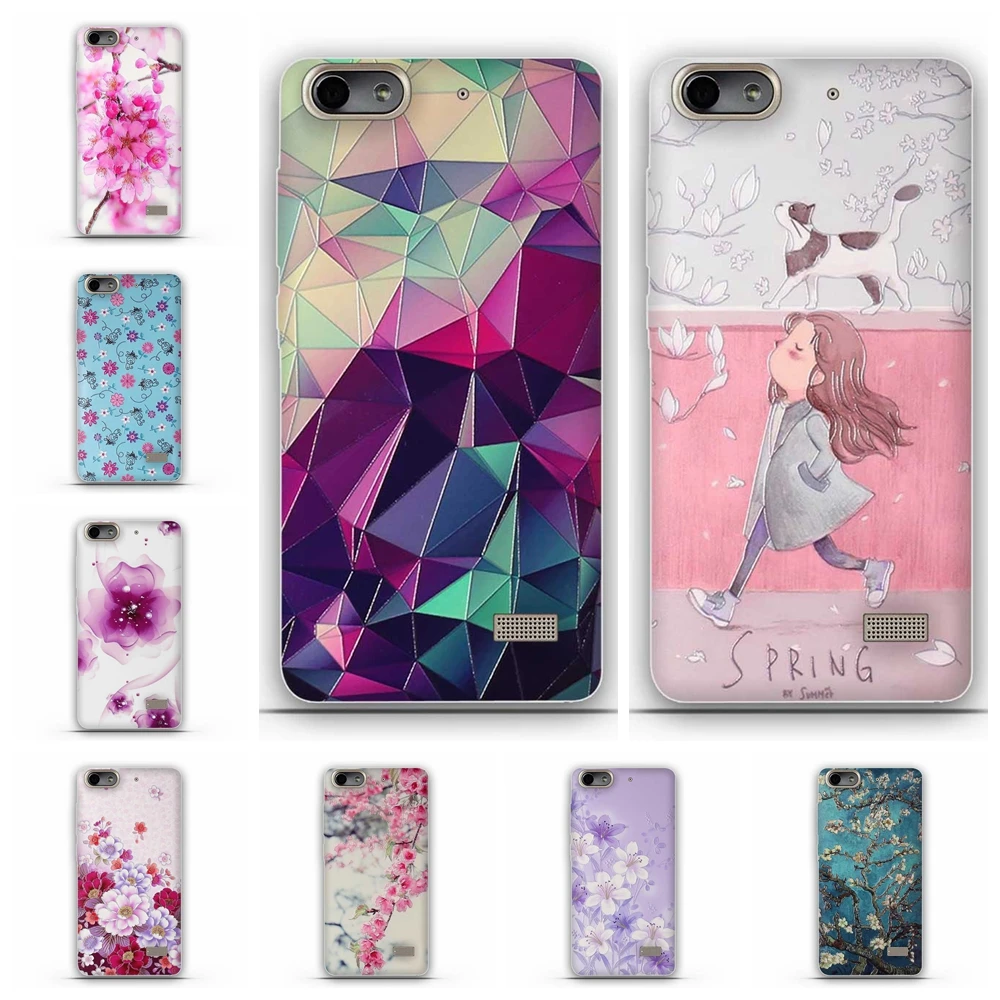 

For Huawei Honor 4C CHM-U01 Phone Case Cover Soft Silicon TPU Back 5.0" for Huawei Honor 4C Cover C8818 G Play Mini Case honor4c