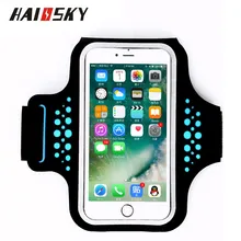 HAISSKY водонепроницаемый спортивный нарукавник для бега в тренажерном зале для iPhone 7 6 Plus, чехол для телефона samsung Galaxy S8 S7 S6 edge, чехол для телефона