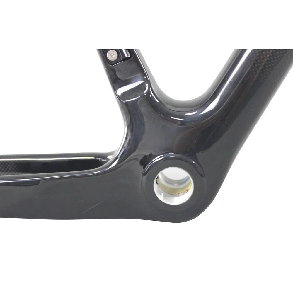 Perfect Big discount ICAN carbon cyclocross bike frame V brake frameset braze on FD with BSA are avaliable 3