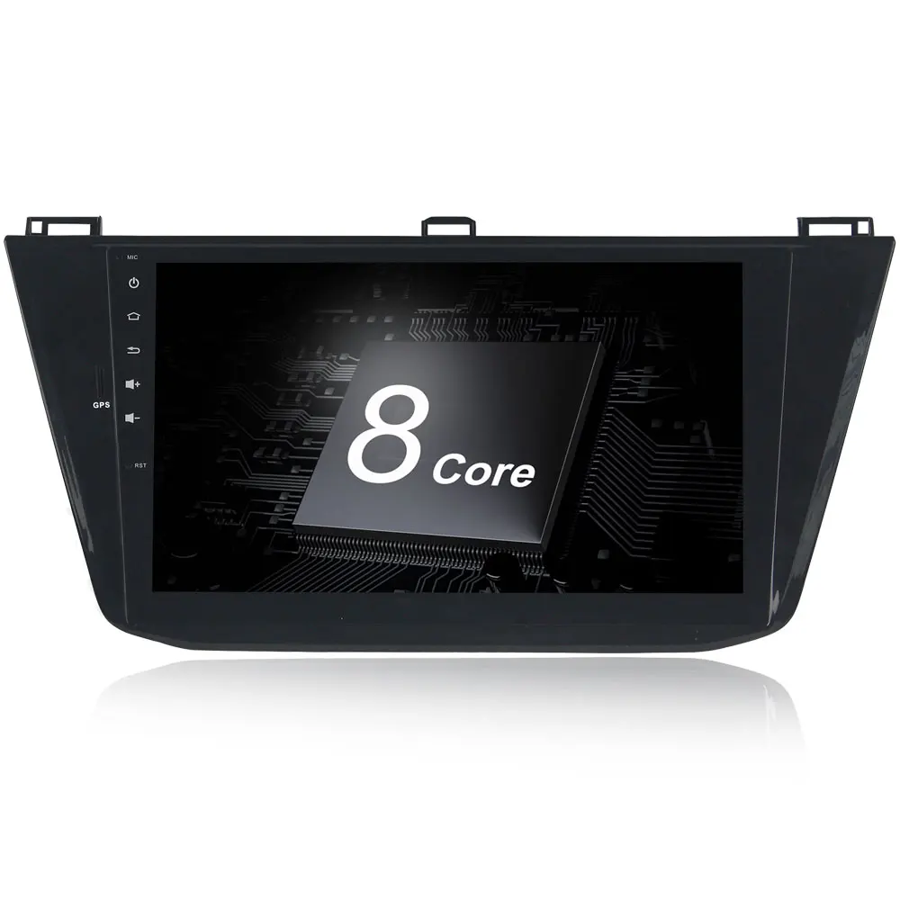 Excellent Octa core Android 8.0/Quad Core Android 8.1 car dvd player for Volkswagen VW Tiguan 2015 2016 2017 2018 Car Radio Bluetooth GPS 3