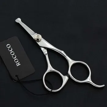 

4.5inch Round Safety Tip Pet Hairdressing Cutting Scissor Sharp Edge Dog Cat Hair Cut Shear Clipper
