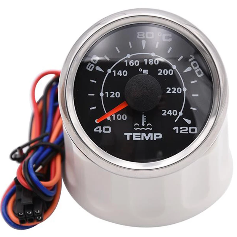 

2'' 52mm temperatura moto Water Temp gauge Water Temperature Meter Car meter gauge tempratuur meter auto racing indicator
