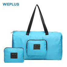 WEPLUS дорожная сумка для женщин водонепроницаемый чемодан Складная Duffle Сверхлегкий холщовый мешок мужчин