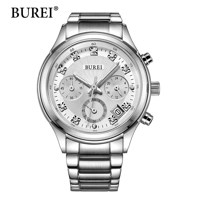 Prix pour BUREI Femmes Montre À Quartz Dames Designer Horloge Montres De Luxe Classique En Acier Inoxydable Date Montre Femme Cadeau 2016 Vente Chaude Prix pour BUREI Femmes Montre À Quartz Dames Designer Horloge Montres De Luxe Classique En Acier Inoxydable Date Montre Femme Cadeau 2016 Vente Chaude