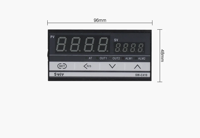 SW-C410 интеллектуальный регулятор температуры, цифровой PID Многофункциональный регулятор температуры инструмент 96*48*70 мм