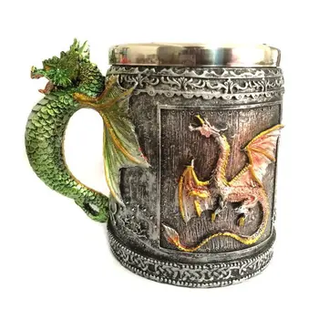 

Game of Thrones Cosplay Beer Glass Cos Cup Gift Stainless steel Cup Fans Halloween Collections Props Gift Drop Ship