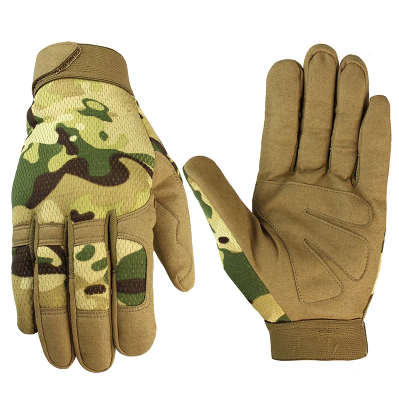 M-xl мужские тактические перчатки, армейские военные перчатки, полный палец велосипедные альпинистские камуфляжные спортивные перчатки, походные перчатки