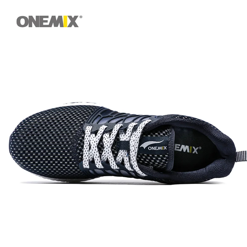 ONEMIX мужские кроссовки для бега женщин летние сетчатые дышащие спортивные Супер