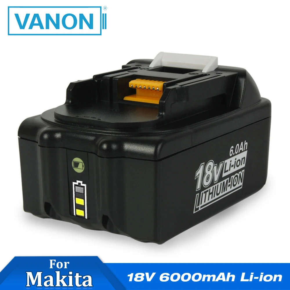 Makita 18 V 6000 mAh 6.0Ah перезаряжаемая  батарея Литий-ионная - отзывы