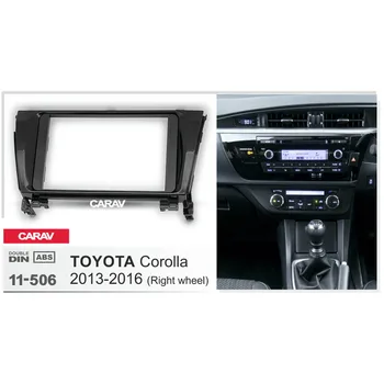 

CARAV 11-506 Double Din Fascia For TOYOTA Corolla Right wheel Radio DVD Stereo Panel Dash Mounting Installation Trim