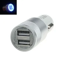 Willtoo Универсальный Автомобильный Алюминиевый светодиодный 12 В до 5 В USB зарядное устройство SV автомобильный адаптер напряжение дисплей для iPhone samsung планшет быстрое зарядное устройство