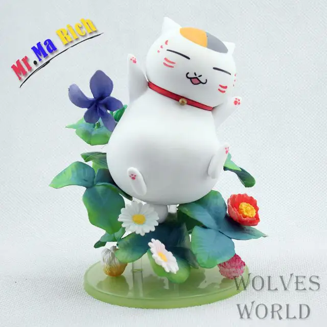 Anime Rysunek 13 Cm Natsume Yuujinchou Nyanko Sensei Biały Kot Pcv