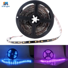 1 шт. 5 м гибкий 300 светодиодный 3528 1210 IP65 Водонепроницаемый светодиодный фонарь декоративная лампа для дома 12 В 24 в белый розовый фиолетовый желтый