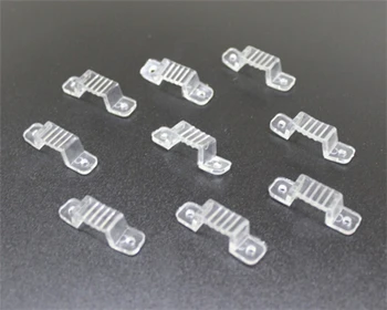 

100pc/lot LED strip clip 3014 3528 clip 5050 LED Light strip Clip 3528 led plastic fixed Fastening 10mm clip 14mm 18mm 23mm 27mm