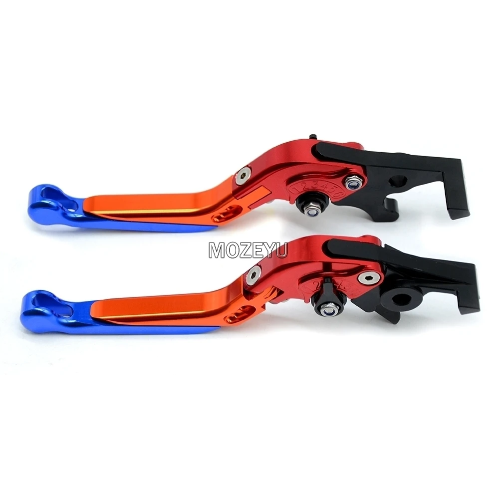 CNC раздвижной, складной мотоцикл сцепные рычаги для Honda CBR600 1991-1998 - Цвет: BKRDORBU