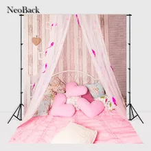 NeoBack crianças vinil pano de fundo pano 5x7ft Computador Pintado dossel da cama de bebê recém-nascido cena photo studio fundos A1254
