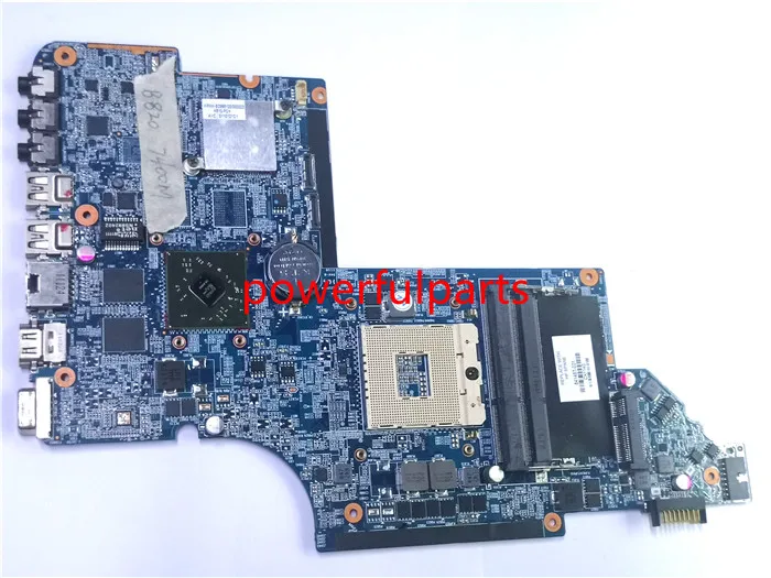Для hp pavilion dv6-6000 dv6t-6000 материнская плата для ноутбука 641487-001 HM65 HD6490 1G работает хорошо