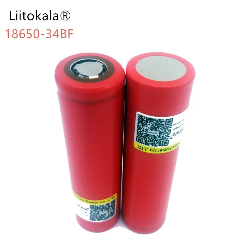 Аккумулятор LiitoKala NCR18650BF литий ионный 18650 мАч|Перезаряжаемые батареи| |