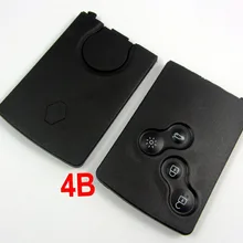 Для Renault Koleos 4 кнопки умный ключ оболочки Симпатичные авто аксессуары Koleos автомобильные Чехлы 2 шт