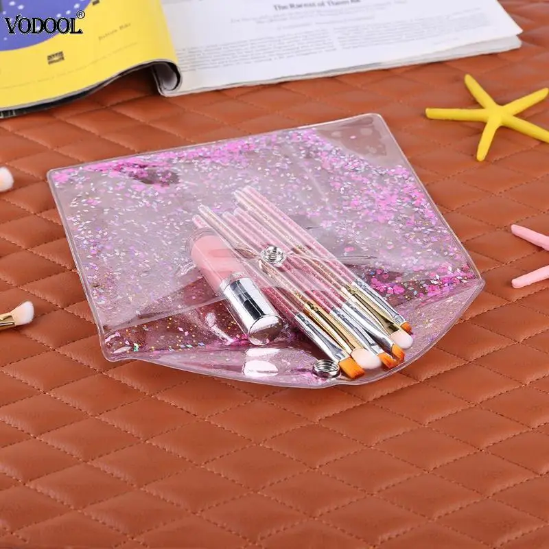 Clonespy64 описание на русском. 43. Clear book. Clear file. Прозрачная папка с отделами для карандашей.