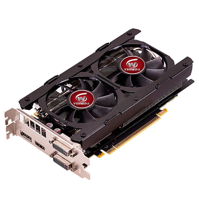 Видеокарта Veineda GTX760 2GB GDDR5 256Bit 6004MHz DVI HDMI прочнее GTX950, GTX750Ti