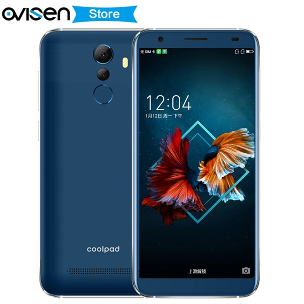 Оригинальный Coolpad N3D 1821 смартфон SC9580K 5 45 &quot18:9 2 ГБ 16 Android 8 1 Мп 2500 мАч разблокировка
