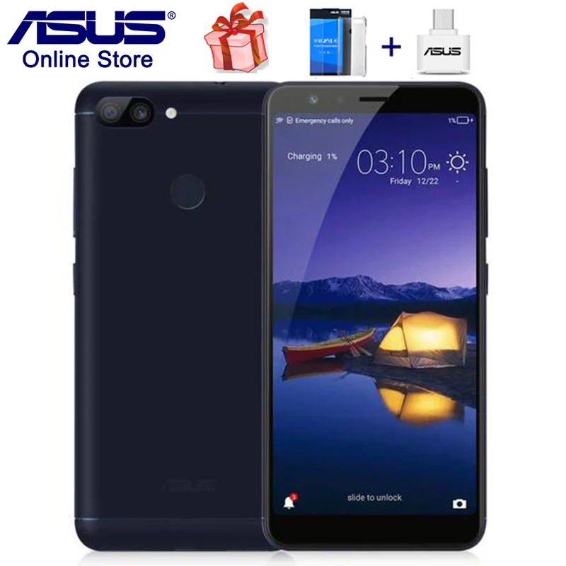 ASUS ZenFone Max Plus M1 мобильный телефон 5,7 дюймов 18:9 полный экран ZB570TL 4 г смартфонов Гб 32 Встроенная память 3 слота 16MP камера