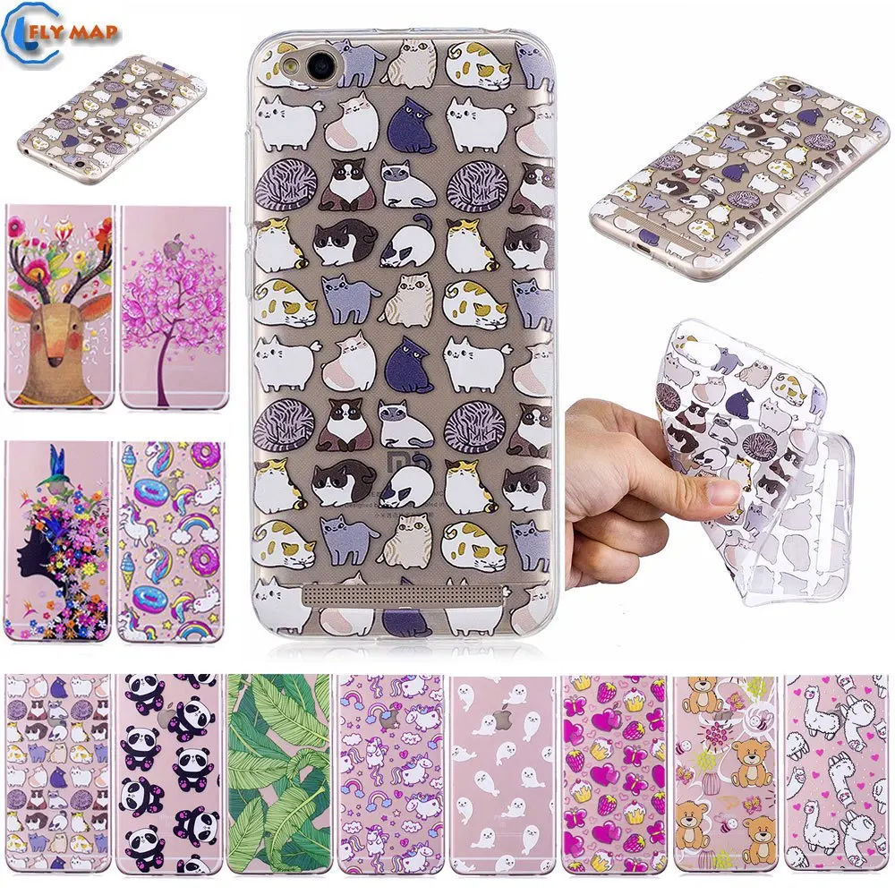 Fitted Case for Xiaomi Redmi 5A Redmi5A Soft TPU Silicone Protector Cover Mobile Phone Coque Box for Xiaomi Red MI 5A Capa Bag