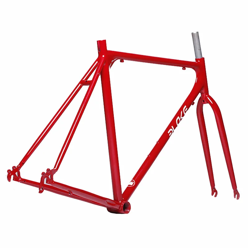 Excellent Fixed Gear Bicycle Frame Bike Accessories Steel Frame 53/48cm Road Bike Frameset Match Fork 3 Excellent Fixed Gear Bicycle Frame Bike Accessories Steel Frame 53/48cm Road Bike Frameset Match Fork 3