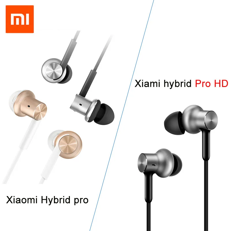 Xiao mi Hybrid Pro HD/Hybrid Pro/Pro 2 Наушники тройной/двойной драйвер Dyna c + балансная арматура