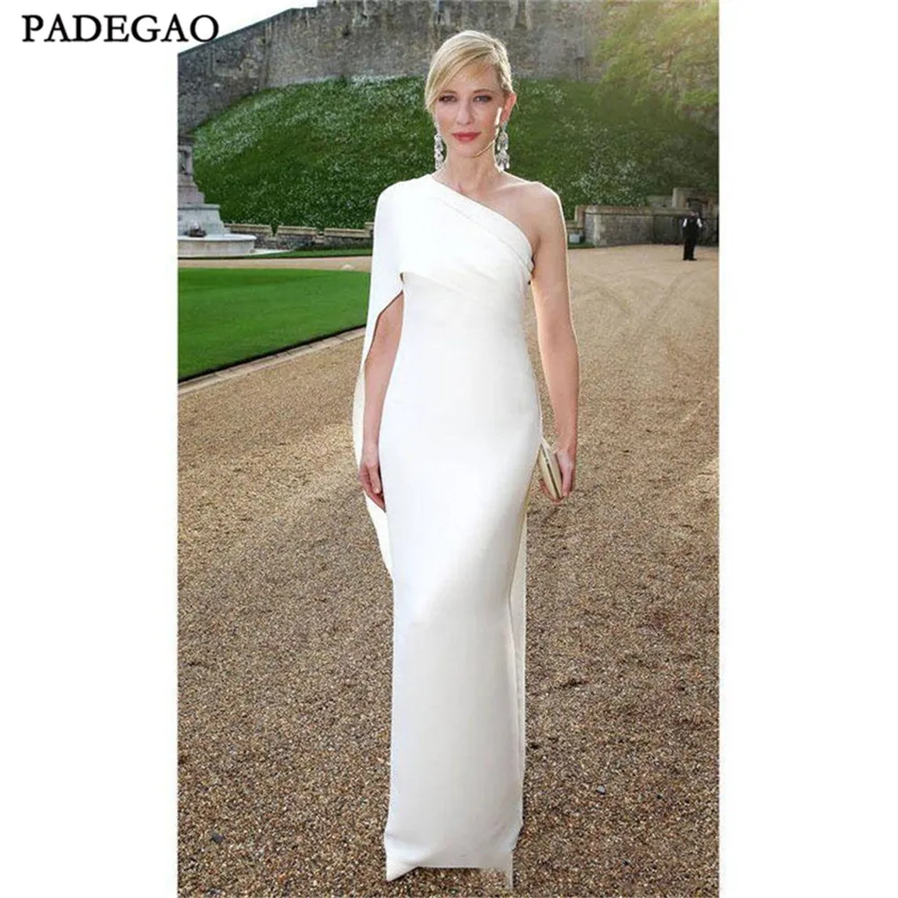 elegant-2016-white-ivory-chiffon-sheath-dresses