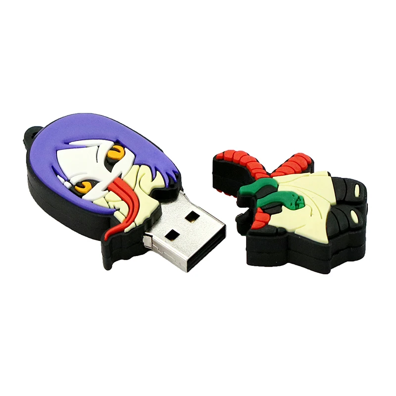 USB флеш-накопитель с героями мультфильмов Наруто сасуке ниндзя 4 ГБ 8 ГБ 16 ГБ 32 ГБ 64 Гб 128 ГБ флеш-накопитель USB 2,0 флеш-карта памяти в подарок