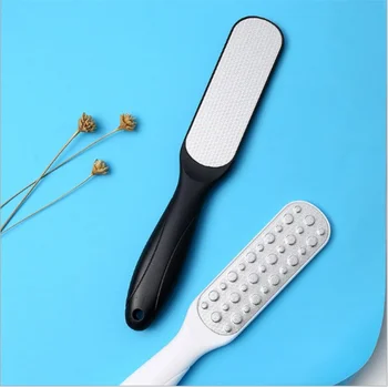 

Double Sided Foot File Dead Skin Callus Remover Stainless Steel Pedicure Foot Rasp File Cuticle Fle for Legs / by dhl 200sets