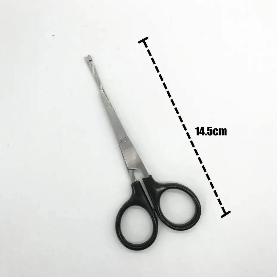 Fishing Scissors Multi Fuction Braid/pick Up Hook Fishing Line Scissors With Hook Sharpener Scissors Fishing Tackle