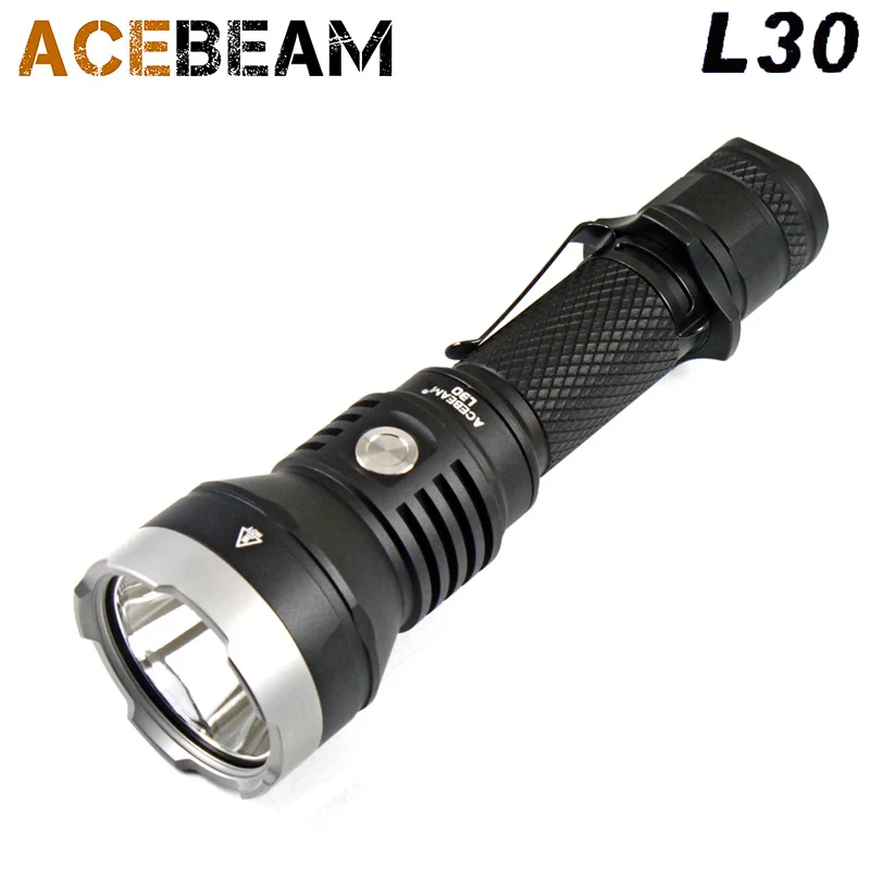 

2017 new ACEBEAM L30 CREE XHP 70.2 LED 4000 lumens 20700 Battery USB Hunting &Tactical flashlight